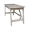 International Concepts Serendipity Desk with 2 Drawers, Washed Gray Taupe OF09-69 - alternate 7